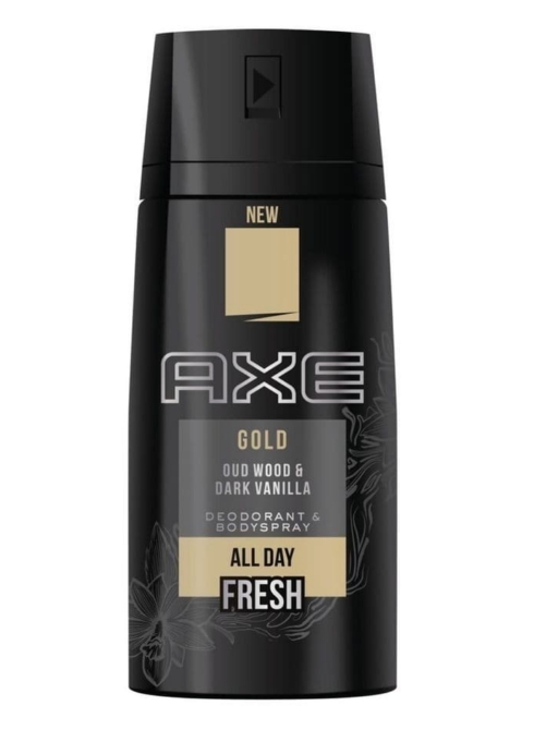 Axe deo 150ml Gold oud wood&dark vanilla